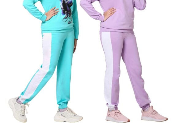 TotzTouch Printed Cotton Girls Pyjama Pants/Hypoallergenic Girl Pajamas for Day & Night Regular Wear/Elastic Waist/Non Shrink/Fade Pajama Pant (Pyjama Size Option 6 Month To 16...