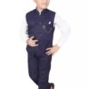 Trading Kids Shirt, Waistcoat and Pant for Boys-Yellow