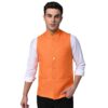Vastraa Fusion Men's Export-Quality Indian Traditional Nehru Jacket/Waistcoat