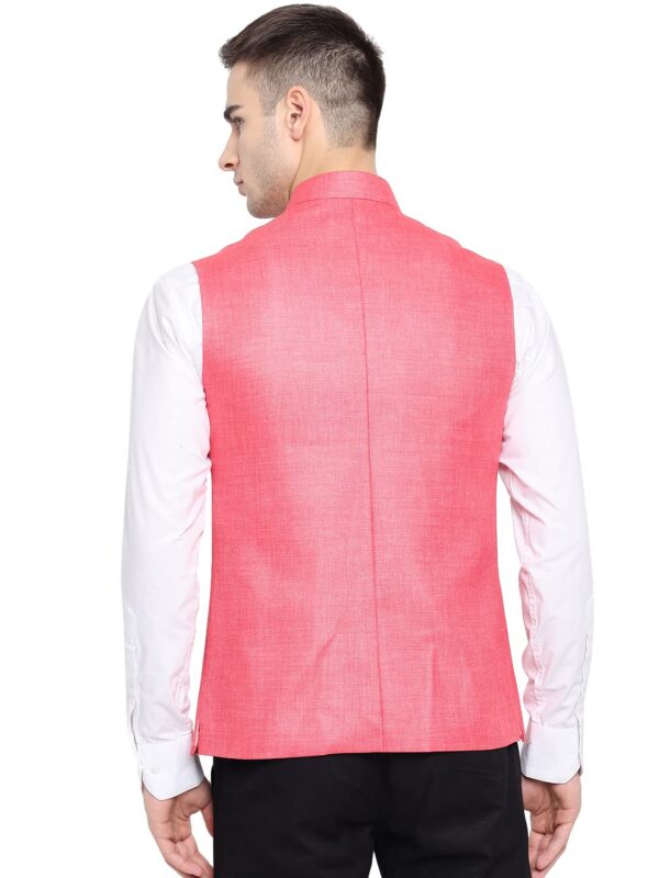 Vastraa Fusion Men's Export-Quality Indian Traditional Nehru Jacket/Waistcoat