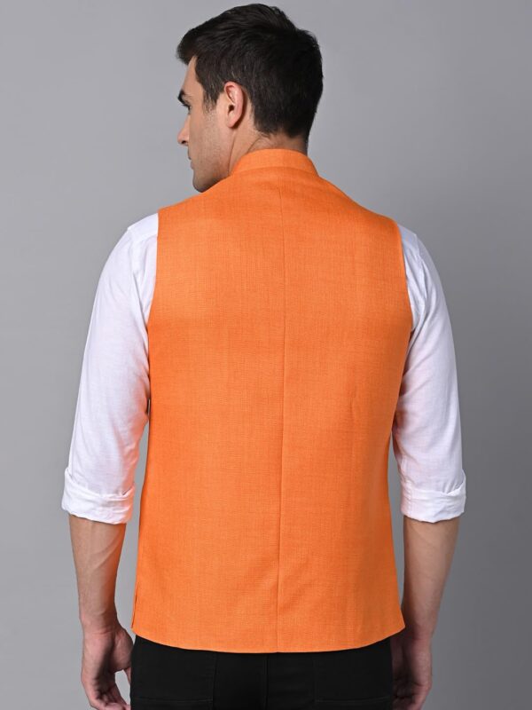 Vastraa Fusion Men's Export-Quality Indian Traditional Nehru Jacket/Waistcoat