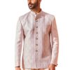 VASTRAMAY Men's Jodhpuri - Silk Blend Jacquard Jodhpuri For Men.