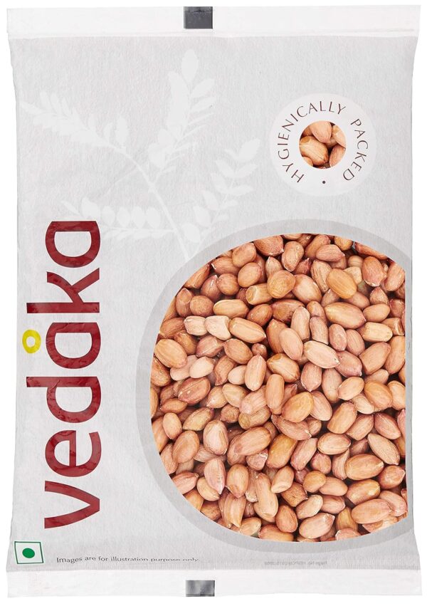 Vedaka Raw Peanuts, Pink, 1kg