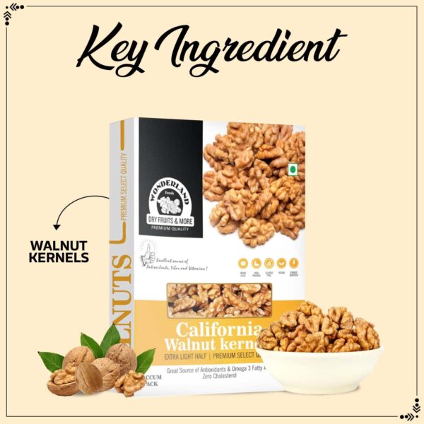 Walnuts Kernels, 200g, Dry Fruits