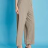 Women's Lycra Regular Fit Trouser Pant for Office School Formal Casual Daily Use-Grey