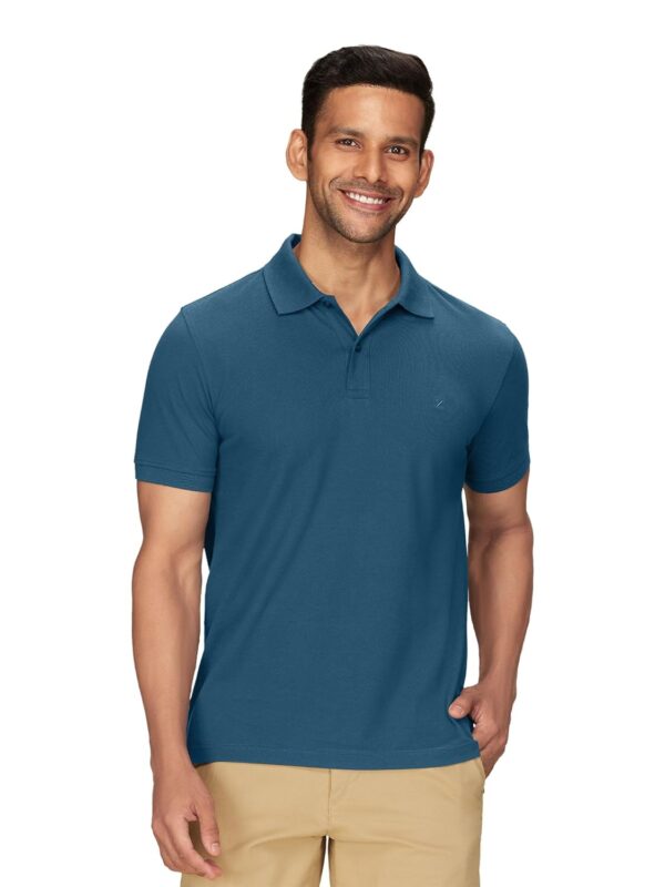 XYXX Men's Nova 100% Combed Cotton Regular Fit Polo T-Shirt