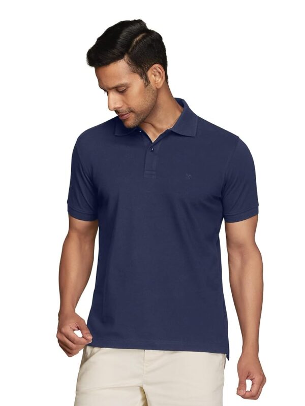 XYXX Men's Nova 100% Combed Cotton Regular Fit Polo T-Shirt