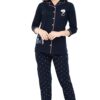 ZEYO Women's Cotton Dot Printed Pajama Set Night Suit Set Of Shirt & Pyjama 5242