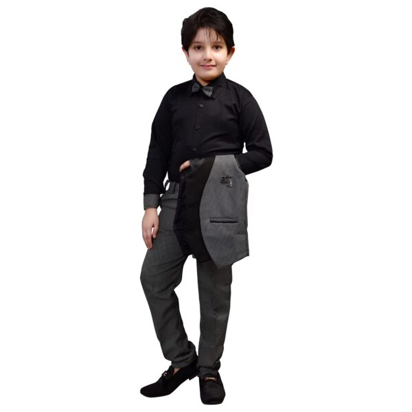 ZOLARIO 3 Piece Boys Clothing Dress for Kids Boys, Coat, Pant and Shirt Set, Ideal for Wedding and Birthday.
