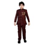 Zolario Clothing Set, Indo Western Dress for Kids Boys, Jacket and Pant Set, Ideal for Wedding, Birthday and Party.